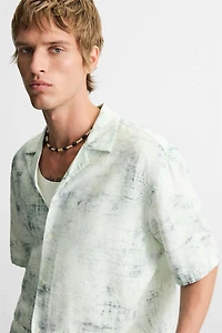 ABSTRACT PRINT SHIRT
