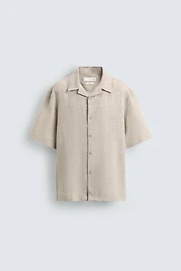 CHEMISE RELAXED FIT 100% LIN