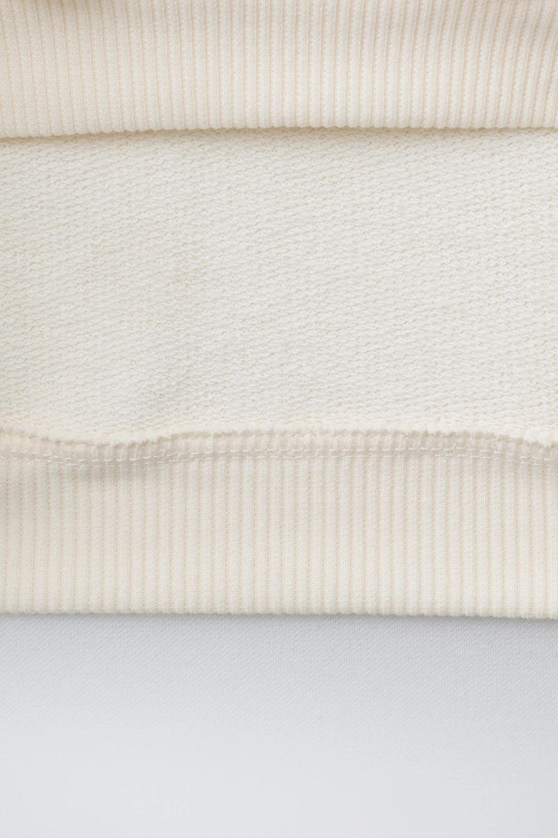 SWEAT COL CLAUDINE CROCHET