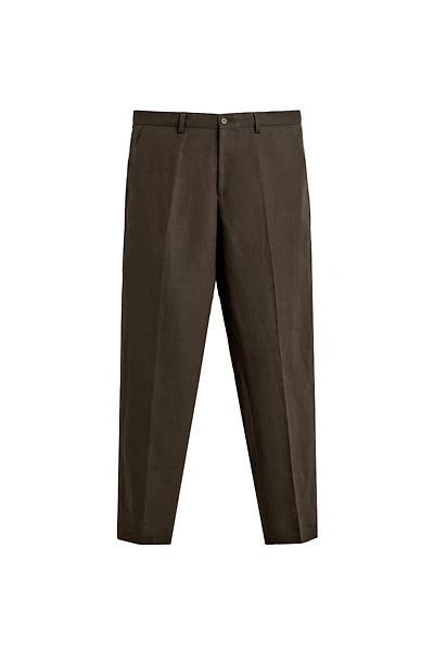 100% LINEN SUIT PANTS