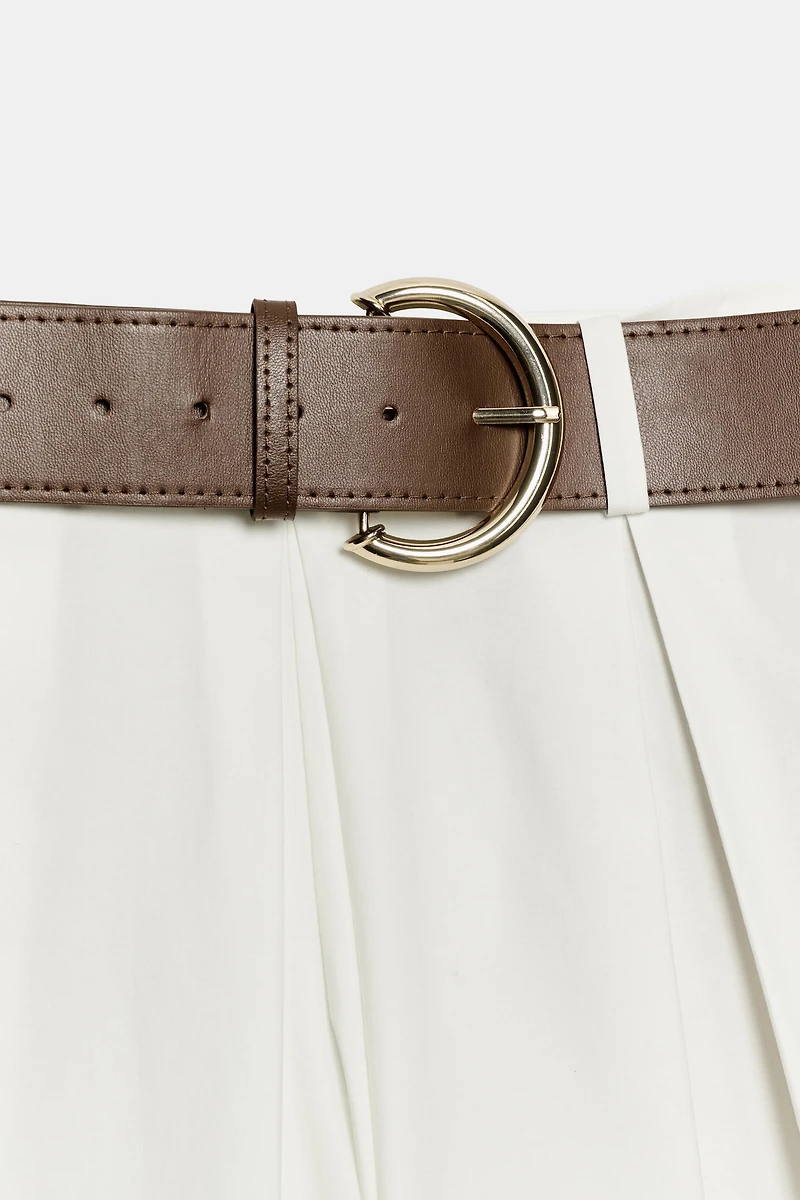 BELTED CULOTTES