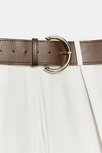 BELTED CULOTTES