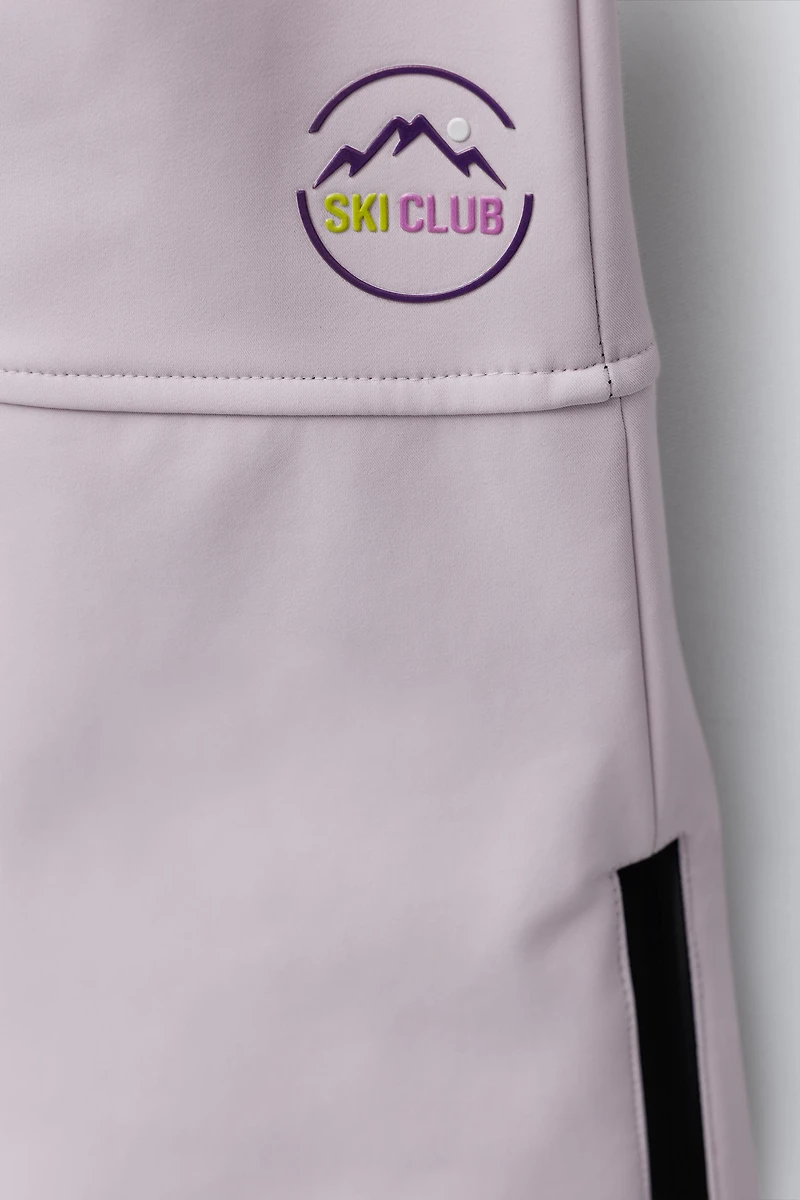 WATER RESISTANT AND WINDPROOF BIB OVERALLS RECCO® SYSTEM SKI COLLECTION