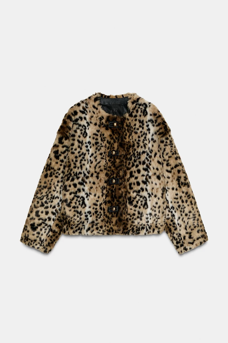 ZW COLLECTION ANIMAL PRINT JACKET