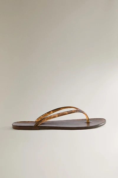 FLAT JELLY SANDALS