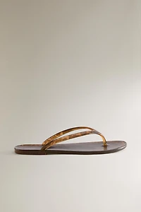 FLAT JELLY SANDALS