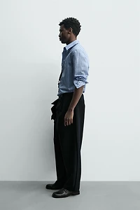 RELAXED FIT STRIPED SHIRT