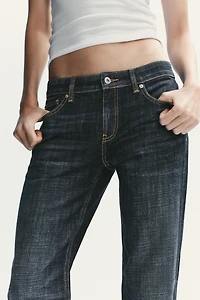TRF LOW RISE STRAIGHT LEG JEANS