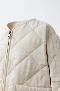 VESTE MATELASSÉE ZIPPÉE