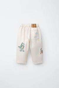 EMBROIDERED TOY STORY © DISNEY PIXAR TWILL PANTS