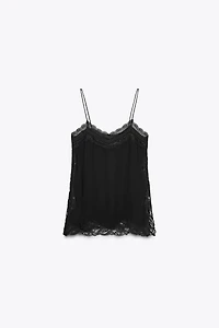 ZW COLLECTION LACE CAMISOLE TOP