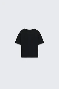 50TH ANNIVERSARY TEXT PRINT T-SHIRT