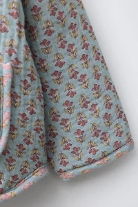 FLORAL QUILTED JACKET