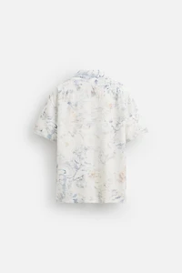 CHEMISE À IMPRIMÉ ABSTRAIT