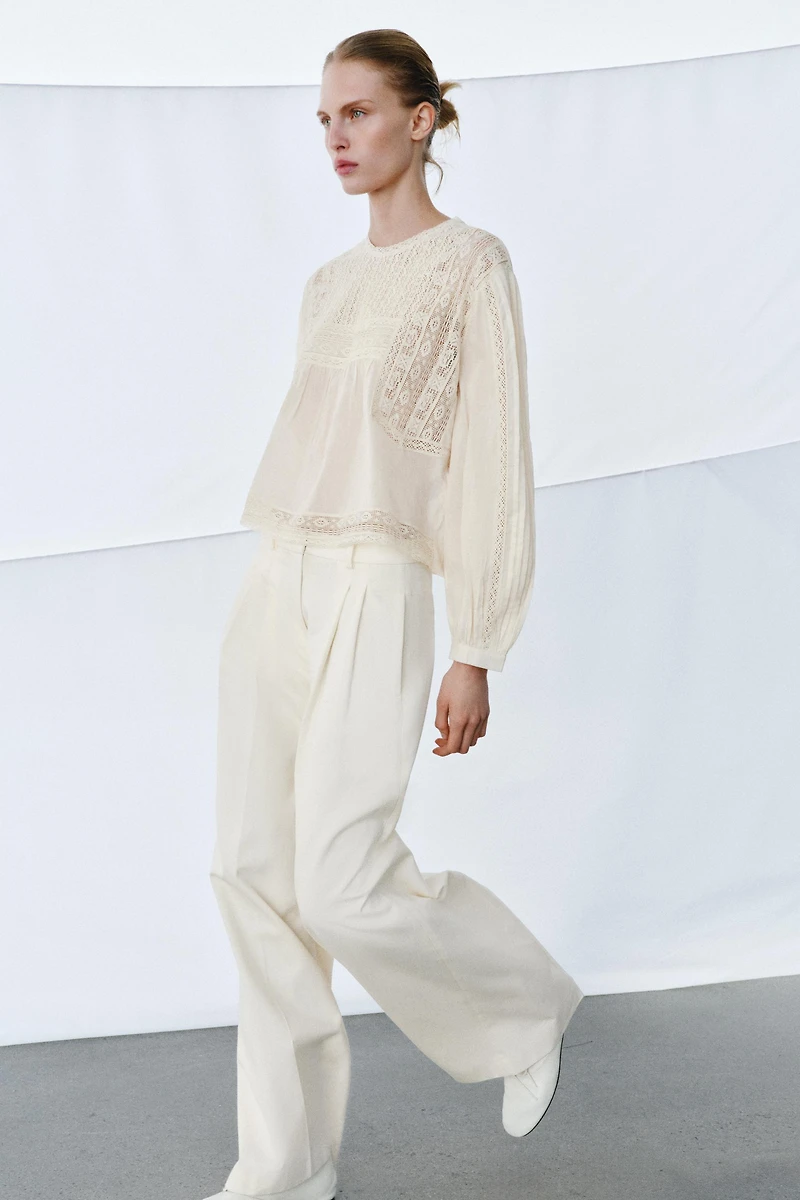 ZW COLLECTION EMBROIDERED SHIRT