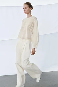 ZW COLLECTION EMBROIDERED SHIRT