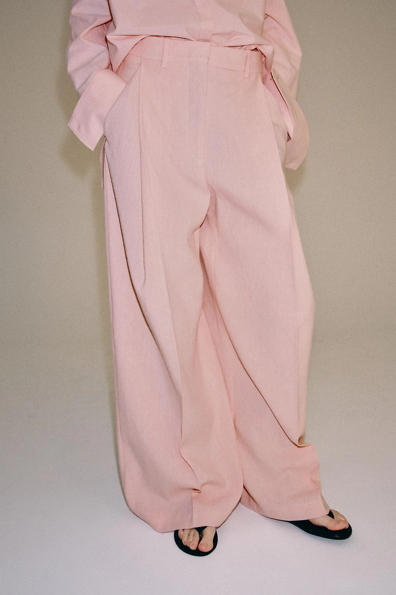 ZW COLLECTION PLEATED PANTS