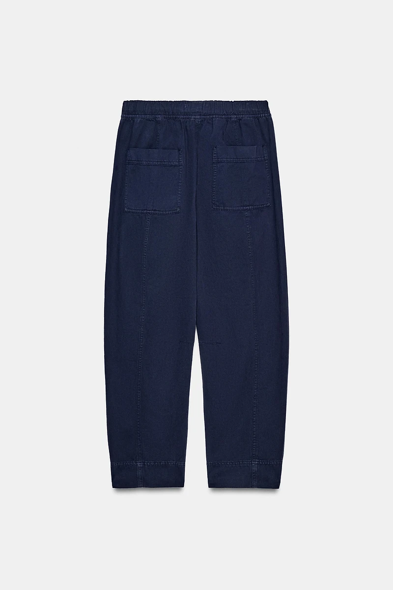 ELASTIC WAIST PANTS
