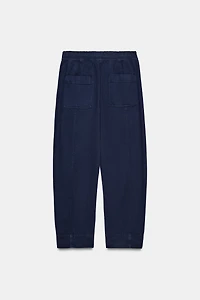 ELASTIC WAIST PANTS