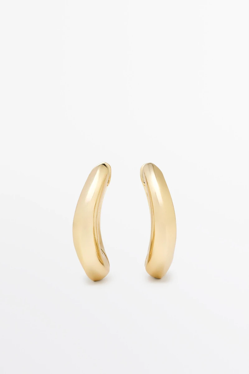 Boucles d'oreilles anneaux volumineux