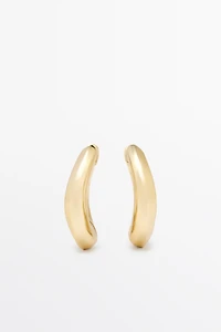 Boucles d'oreilles anneaux volumineux
