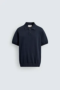 POLO REGULAR FIT EN MAILLE