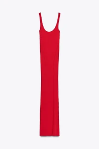 FITTED KNIT DRESS