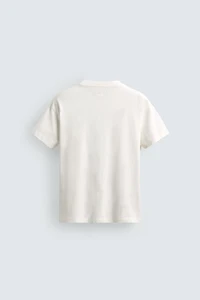 WASHED TEXT BOXY FIT T-SHIRT