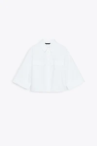 CHEMISE OXFORD COURTE