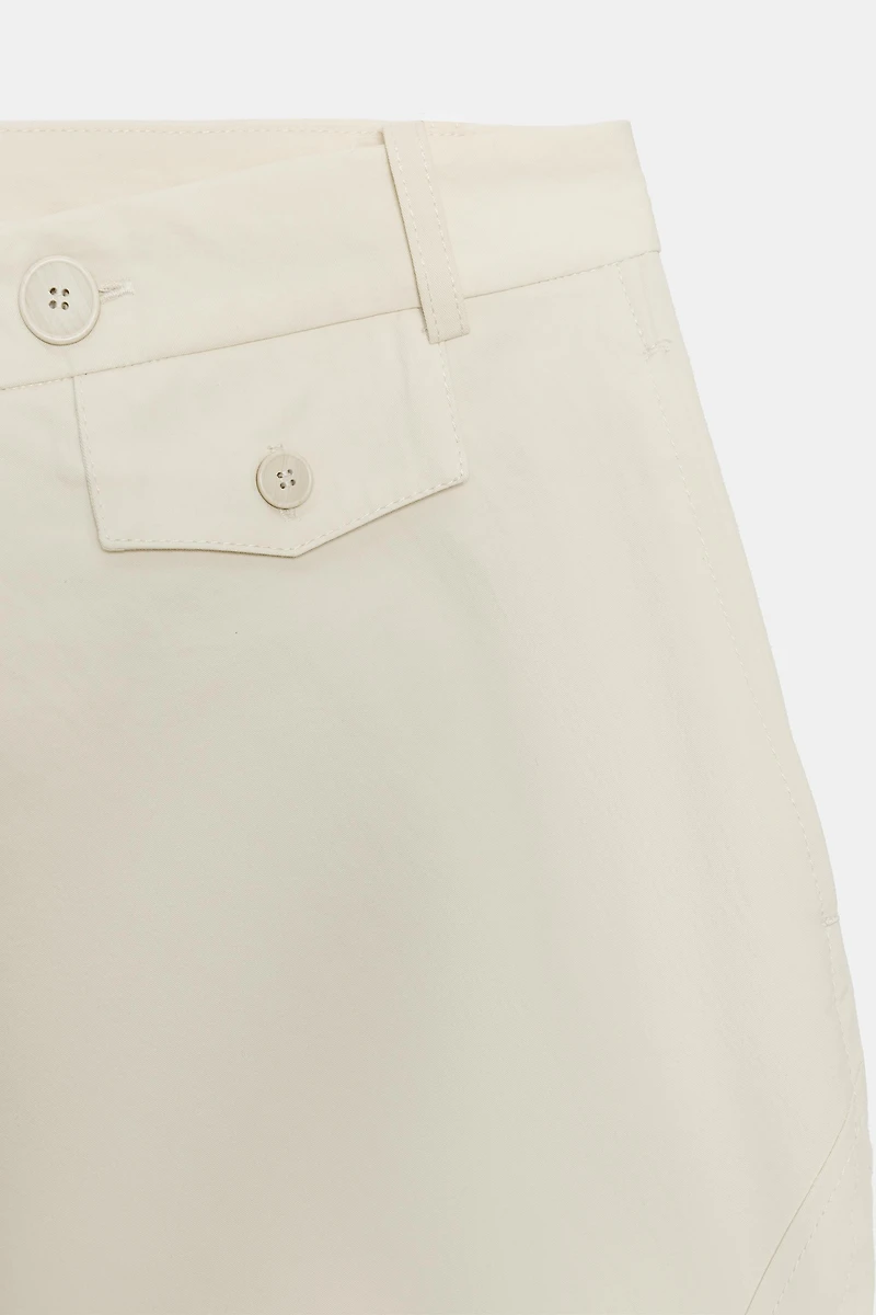 ZW COLLECTION WRAP BUTTON PANTS