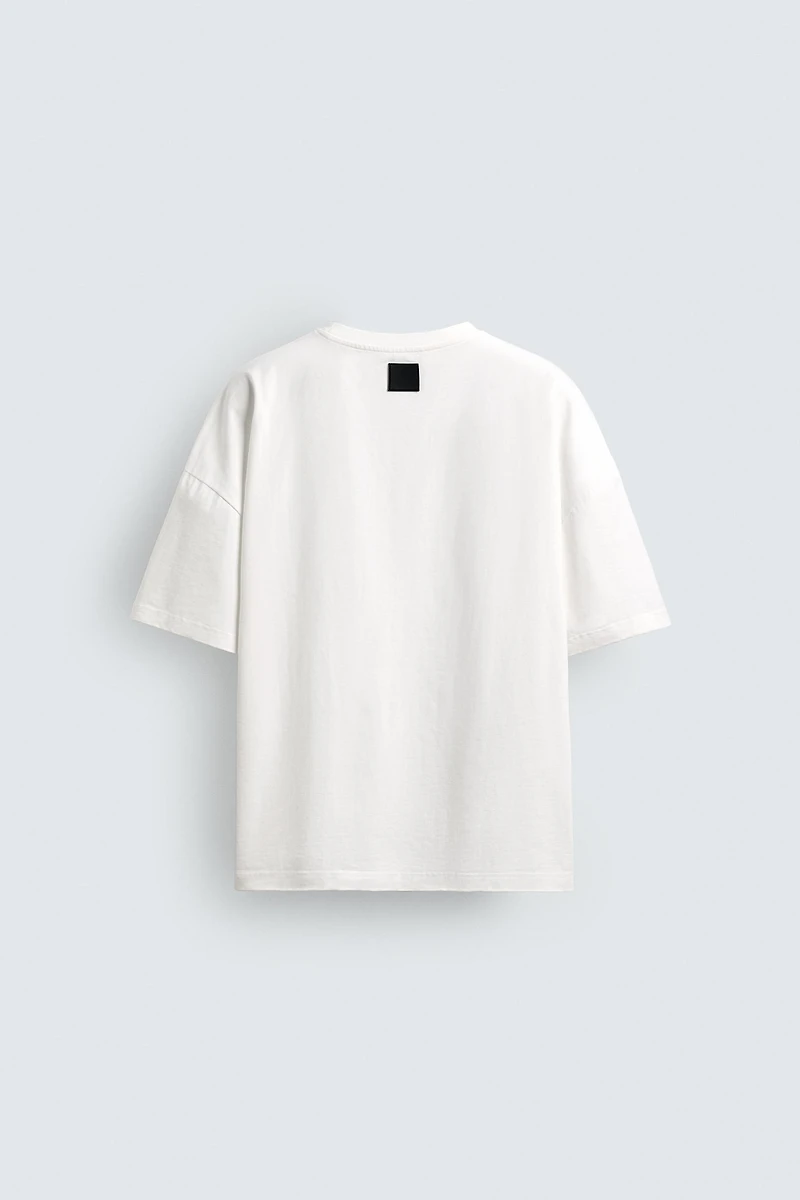 EMBROIDERED INTERLOCK T-SHIRT