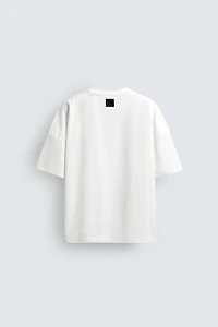 EMBROIDERED INTERLOCK T-SHIRT