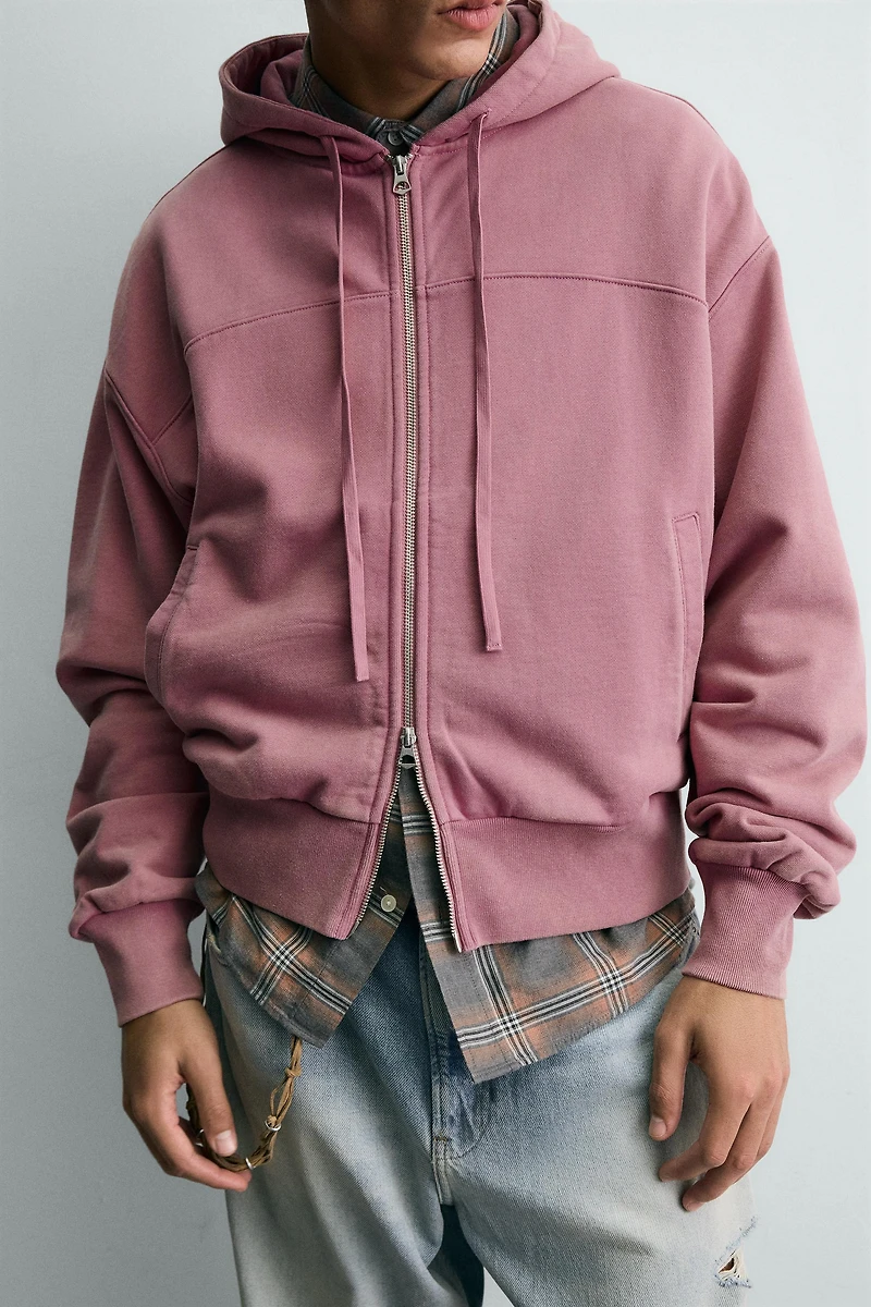 SWEAT BOXY FIT LAVÉ