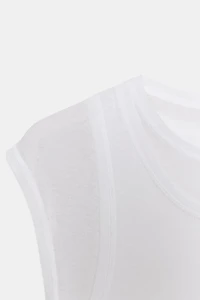 T-SHIRT SUPIMA® DOUBLE EFFET