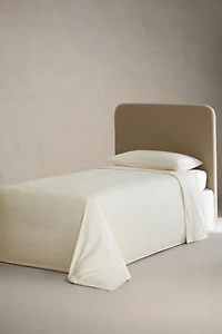 CHILDREN'S DUVET COVER WITH EMBROIDERED TRIM