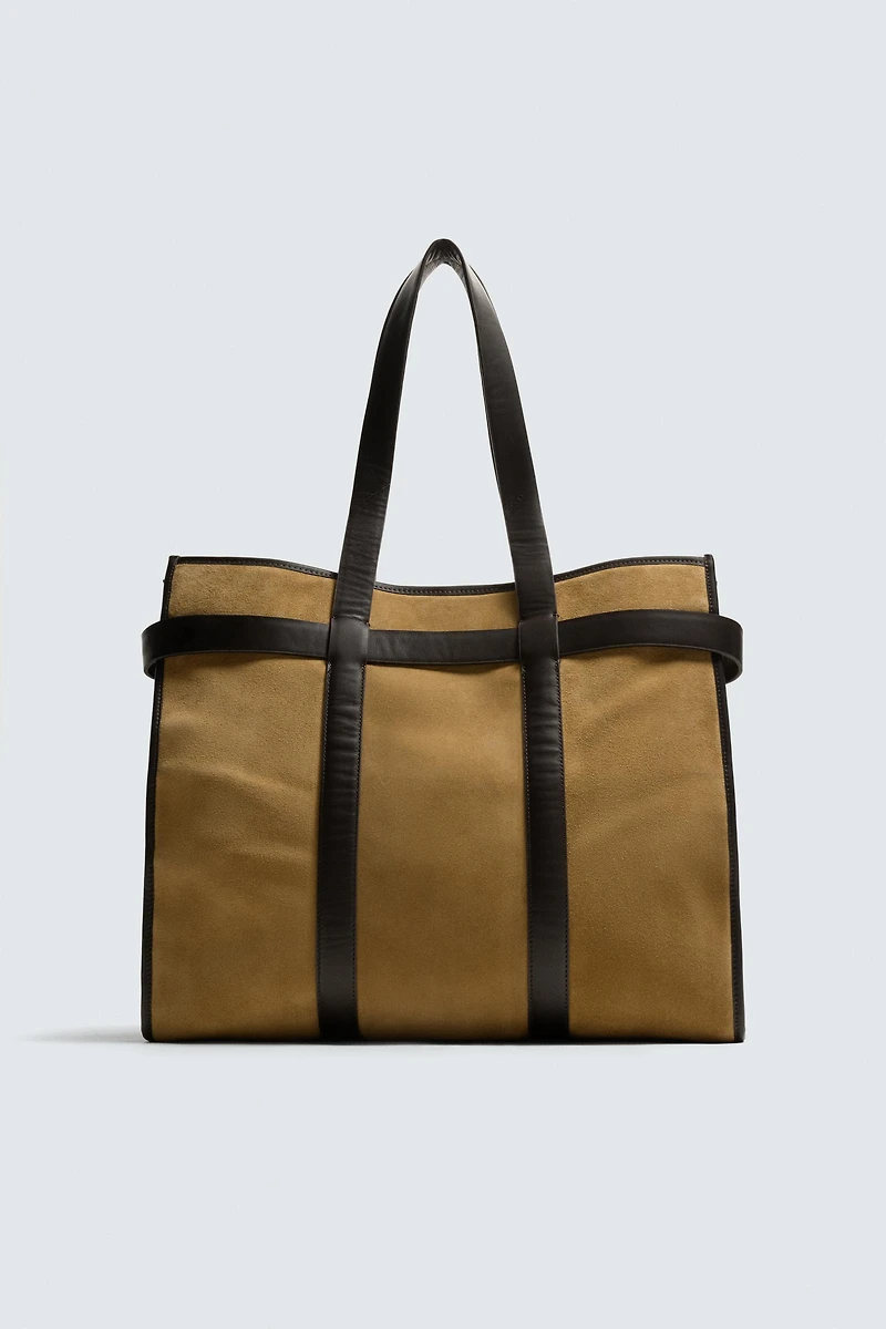 SAC SHOPPER EN CUIR