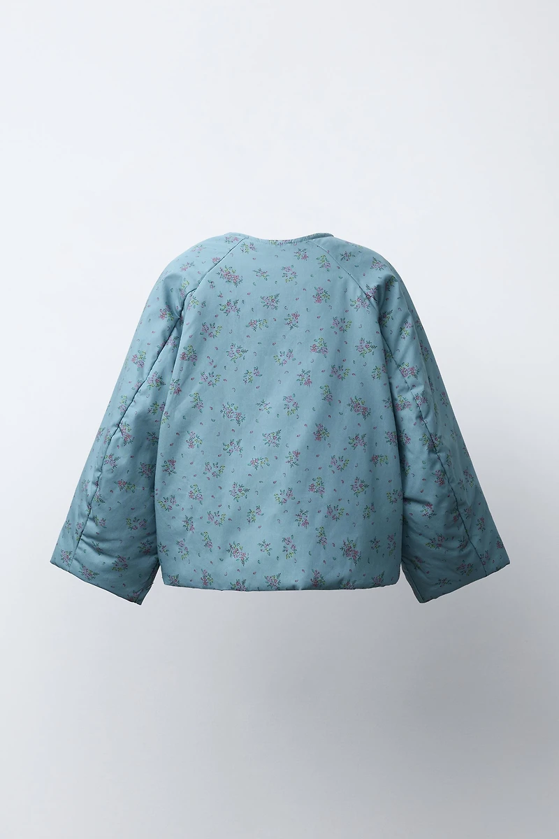 FLORAL PRINT JACKET