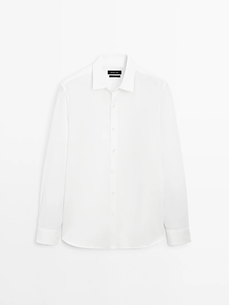 Chemise texturée regular fit