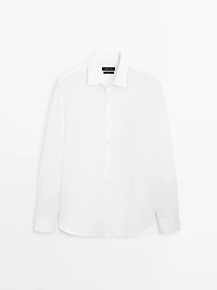 Chemise texturée regular fit