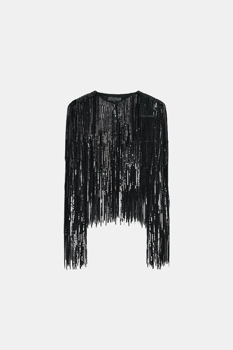 ZW COLLECTION LIMITED EDITION FRINGED JACKET