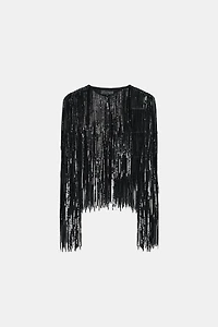 ZW COLLECTION LIMITED EDITION FRINGED JACKET