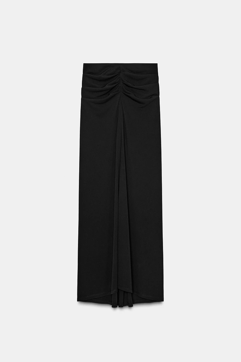 GATHERED LONG SKIRT