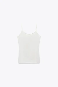 POLYAMIDE SPAGHETTI STRAP CAMISOLE