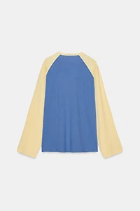 LONG SLEEVE RAGLAN T-SHIRT