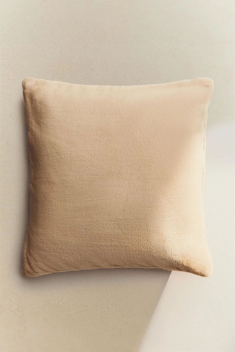 HOUSSE DE COUSSIN FOURRURE