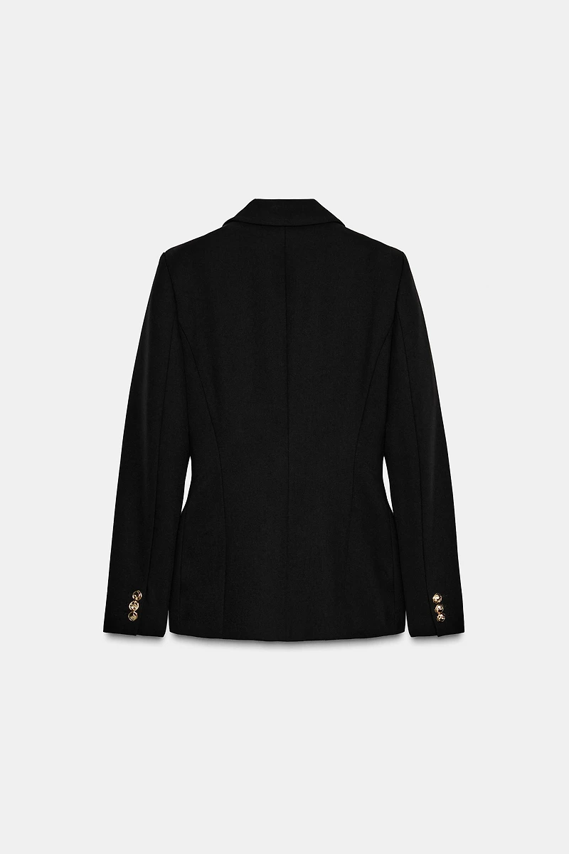 TAILORED SHOULDER PAD BLAZER