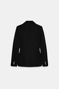 TAILORED SHOULDER PAD BLAZER