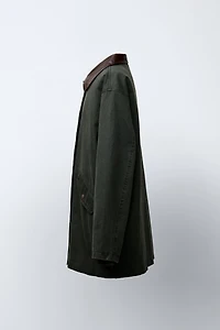 LONG WAXED JACKET