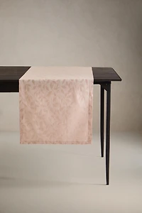 CHEMIN DE TABLE JACQUARD VÉGÉTAL