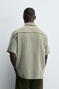 STRIPED JACQUARD SHIRT